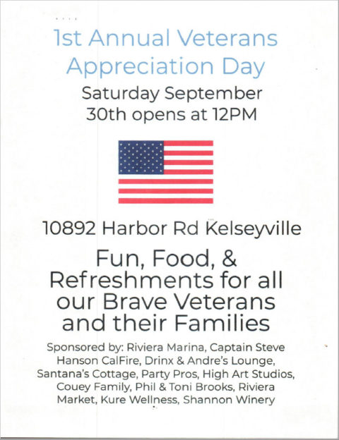 Veterans Appreciation Day - United Veterans Council of Lake County